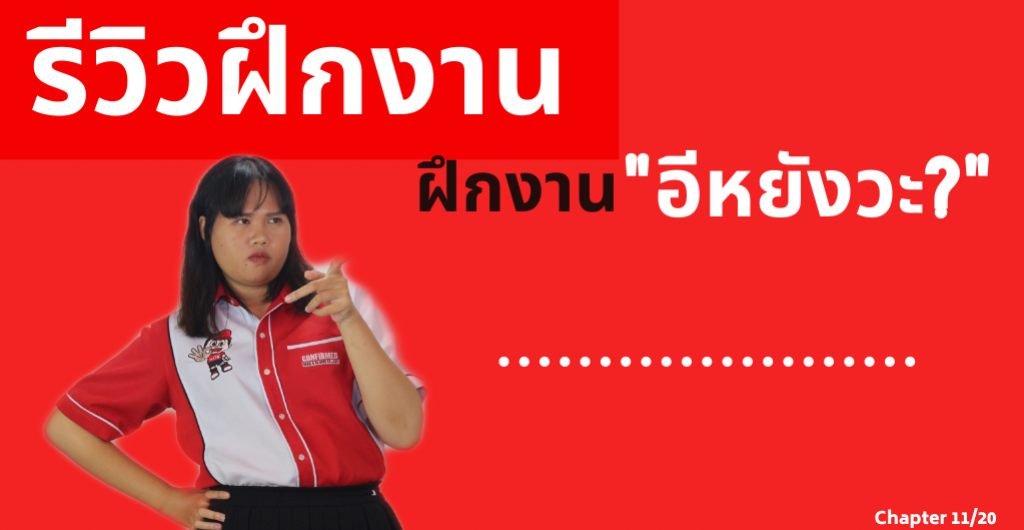 รีวิวฝึกงาน – ฝึกงาน 3 เดือน มีแต่ “อีหยังวะ?”